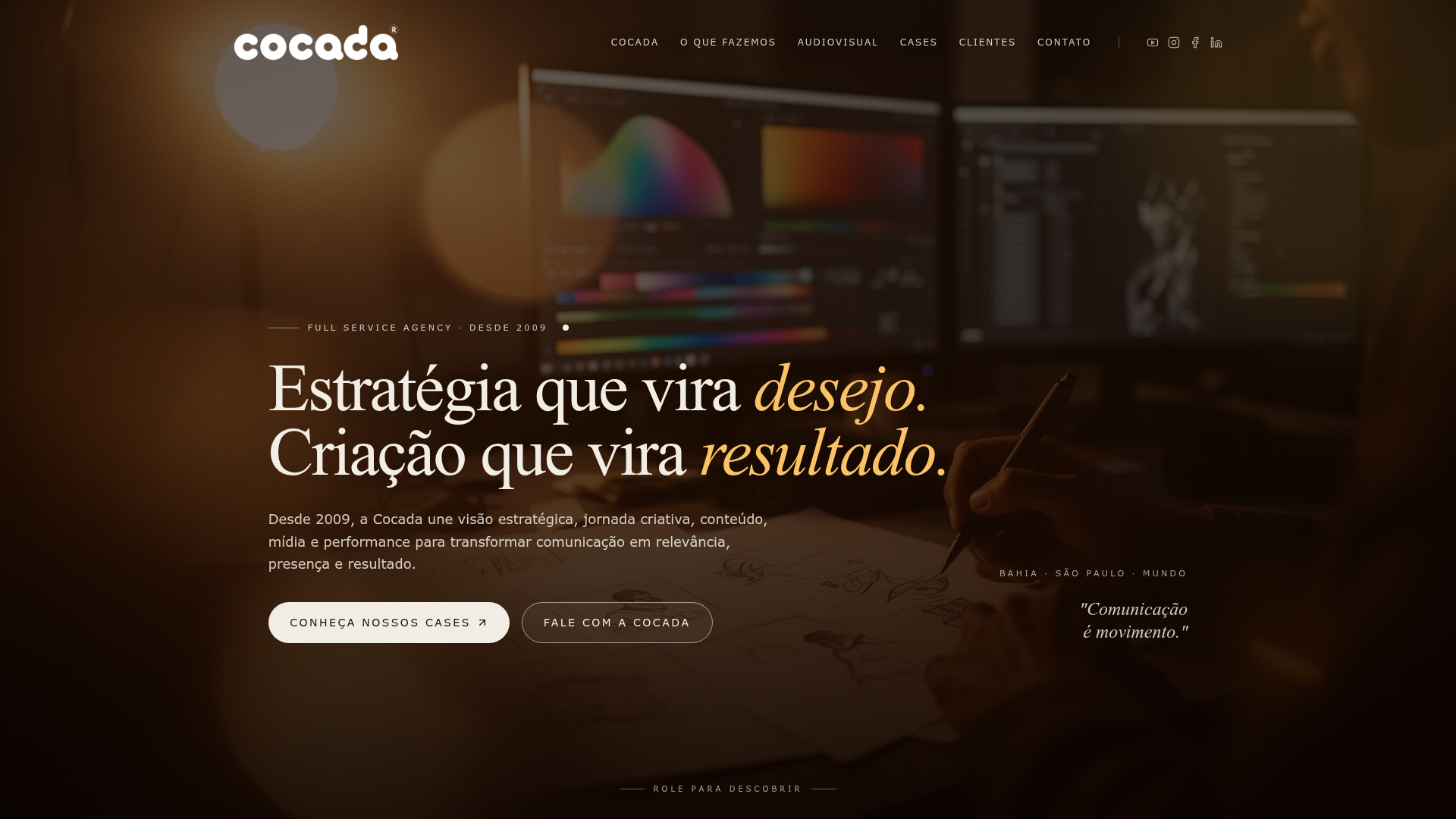Agência Cocada — site